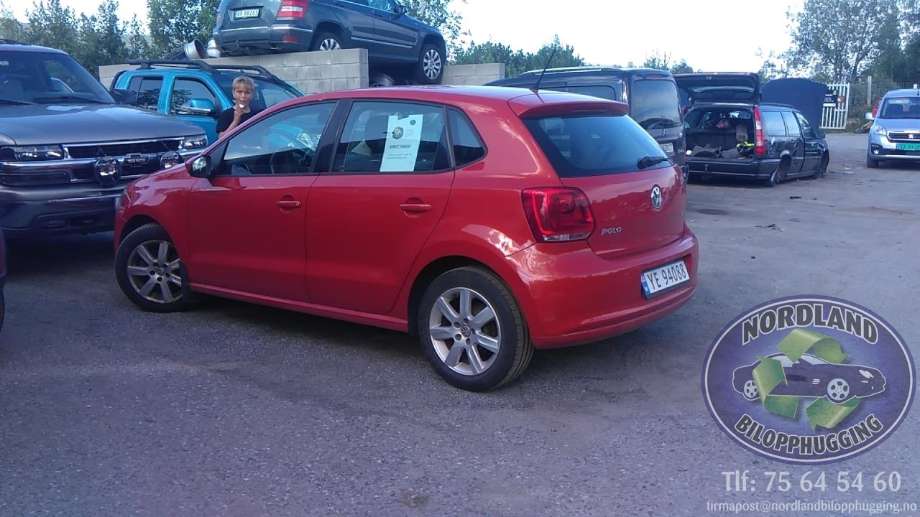VW Polo 2009-2014 (Type V, Fase 1) , Motorkode: CGP, Girkassekode: MGZ