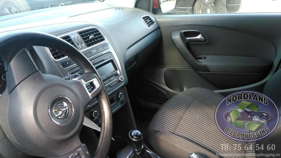 VW Polo 2009-2014 (Type V, Fase 1) , Motorkode: CGP, Girkassekode: MGZ