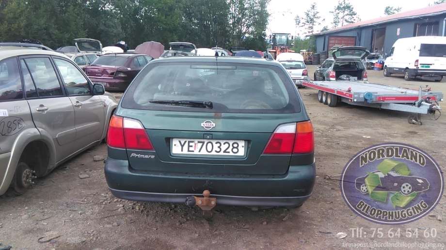Nissan Primera 1999-2002 (Fase 2) (P11) (P11), Motorkode: QG18, Girkassekode: 