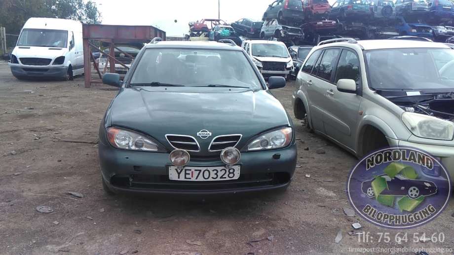 Nissan Primera 1999-2002 (Fase 2) (P11) (P11), Motorkode: QG18, Girkassekode: 