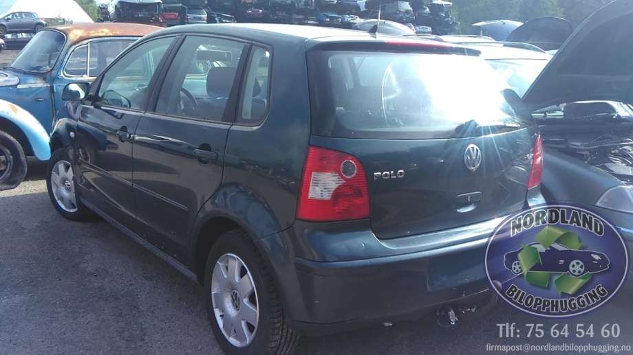 VW Polo 2002-2005 (Type IV, Fase 1) , Motorkode: BBY, Girkassekode: