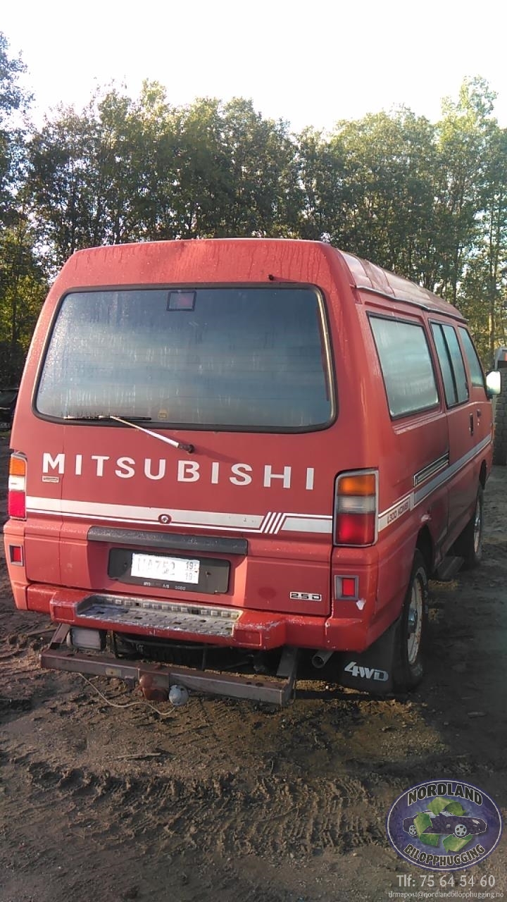 Mitsubishi L300 1987-2008 , Motorkode: , Girkassekode: 