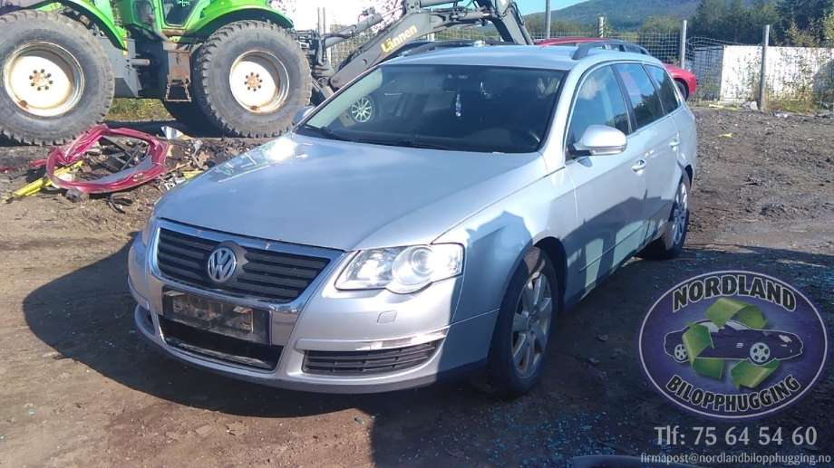 VW Passat 2005-2010 (B6) (B6), Motorkode: BKP, Girkassekode: 