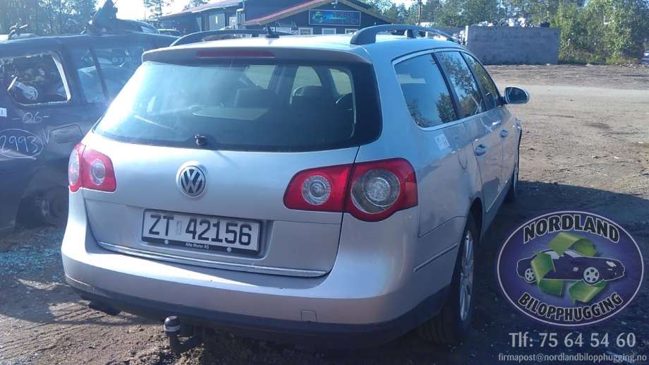 VW Passat 2005-2010 (B6) (B6), Motorkode: BKP, Girkassekode: 