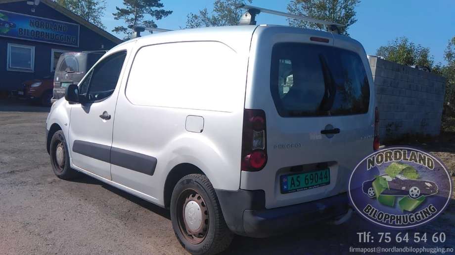 Peugeot Partner 2008-2015 (Type II, Fase 1) , Motorkode: 9H06, Girkassekode: 
