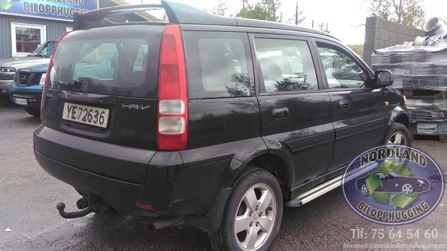 Honda HR-V 1999-2006 (Type I) , Motorkode: D16W1, Girkassekode: 