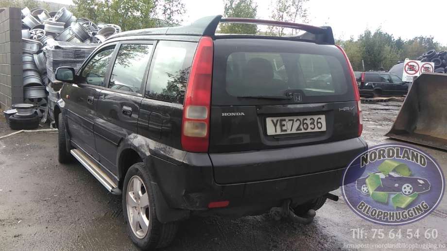 Honda HR-V 1999-2006 (Type I) , Motorkode: D16W1, Girkassekode: 