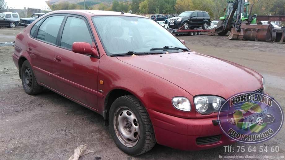 Toyota Corolla 2000-2002 (Fase 2) , Motorkode: 4ZZ-FE, Girkassekode: 
