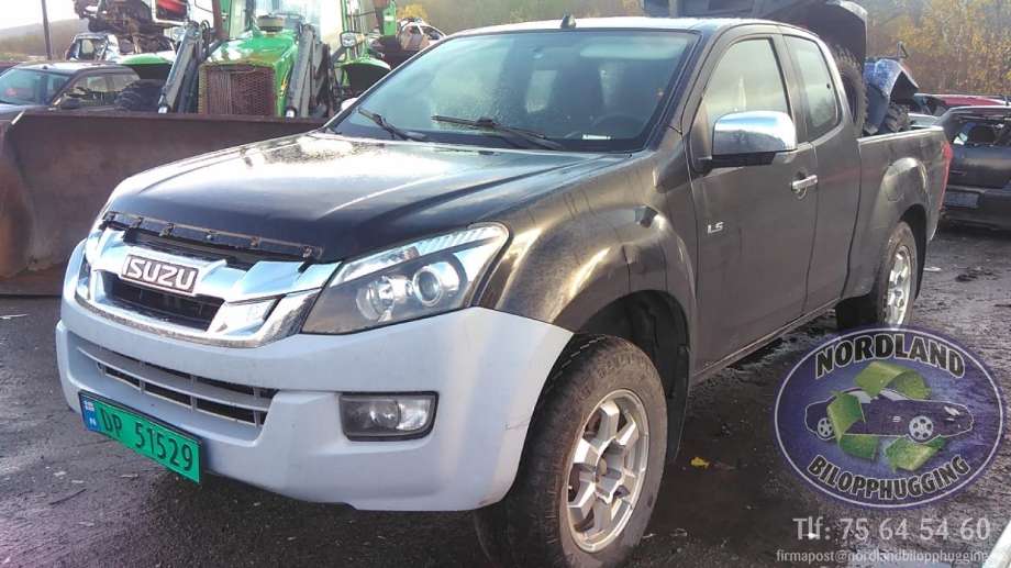 Isuzu D-Max 2012-2017 (Type II, Fase 1) , Motorkode: 4JK1E5S-L, Girkassekode: 