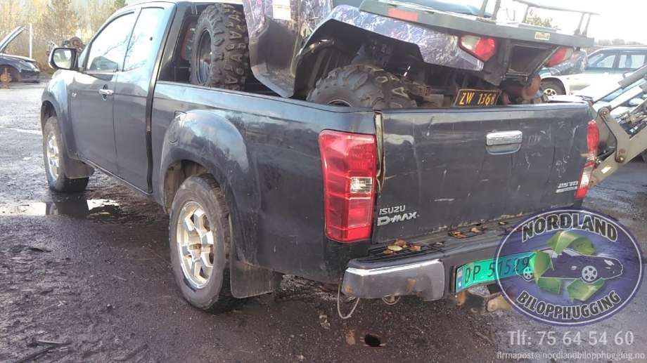 Isuzu D-Max 2012-2017 (Type II, Fase 1) , Motorkode: 4JK1E5S-L, Girkassekode: 