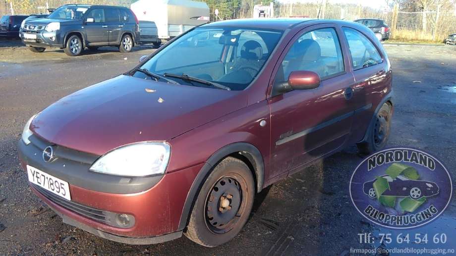 Opel Corsa C 2000-2006 , Motorkode: Z14XE, Girkassekode: 