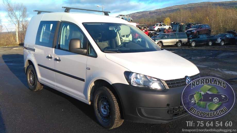 VW Caddy 2010-2015 (Type III, Fase 2) , Motorkode: CAY, Girkassekode: 