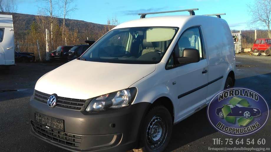 VW Caddy 2010-2015 (Type III, Fase 2) , Motorkode: CAY, Girkassekode: 