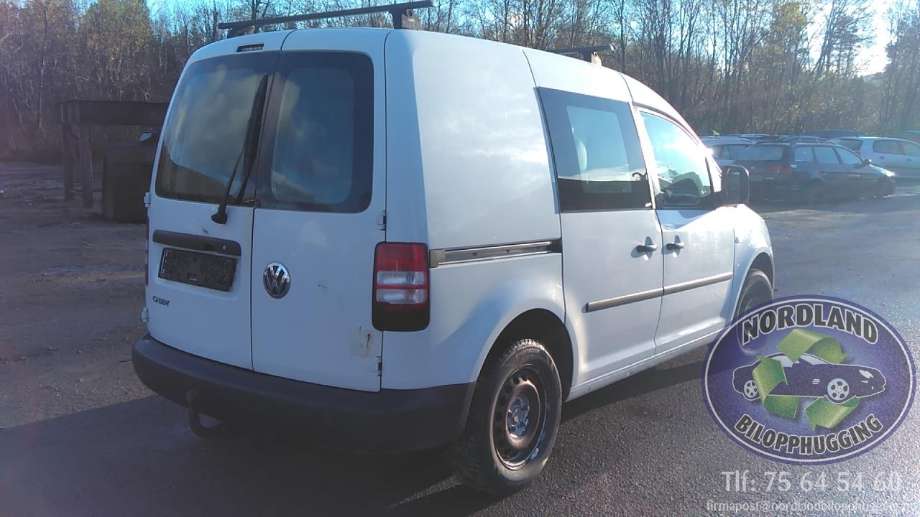 VW Caddy 2010-2015 (Type III, Fase 2) , Motorkode: CAY, Girkassekode: 