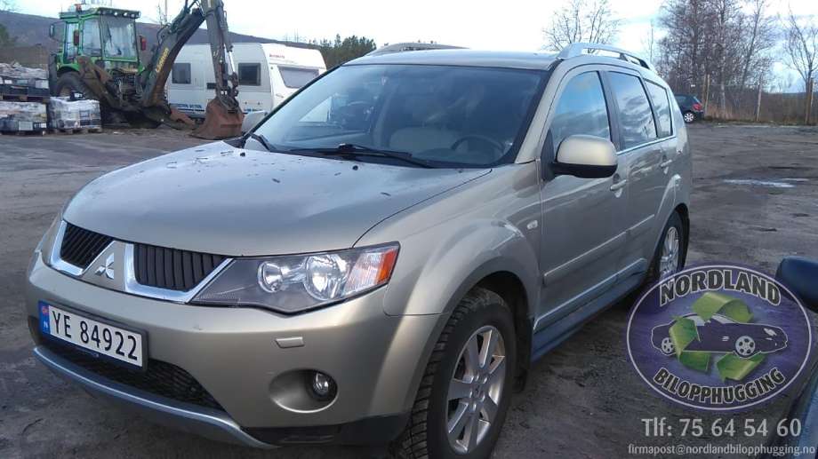 Mitsubishi Outlander 2007-2010 (Type II, Fase 1) , Motorkode: BSY, Girkassekode: