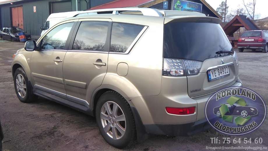 Mitsubishi Outlander 2007-2010 (Type II, Fase 1) , Motorkode: BSY, Girkassekode: