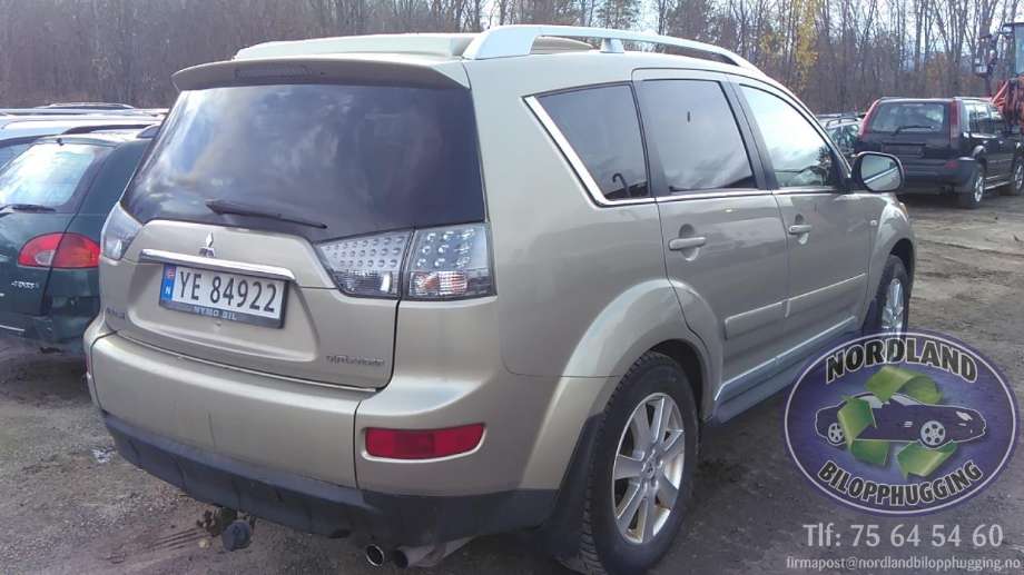 Mitsubishi Outlander 2007-2010 (Type II, Fase 1) , Motorkode: BSY, Girkassekode: