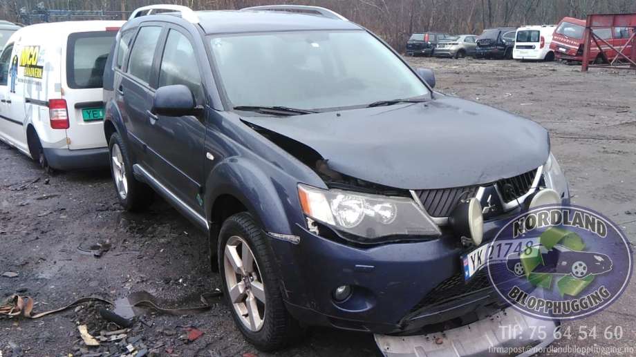 Mitsubishi Outlander 2007-2010 (Type II, Fase 1) , Motorkode: BSY, Girkassekode: