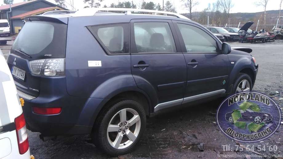 Mitsubishi Outlander 2007-2010 (Type II, Fase 1) , Motorkode: BSY, Girkassekode: