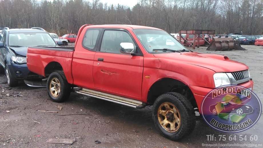 Mitsubishi L200 1996-2006 (Type III) , Motorkode: 4D56, Girkassekode: 