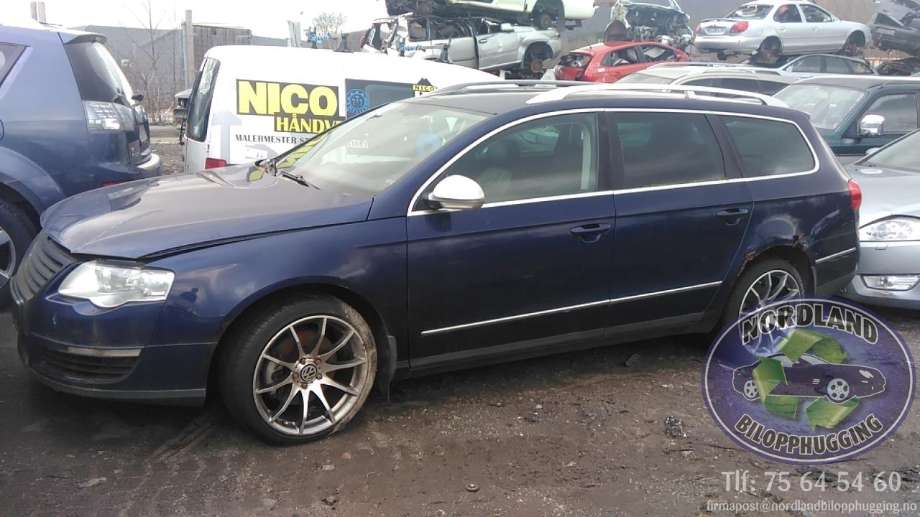 VW Passat, 2005-2010 (B6) (B6) delebil , Motorkode: BKP