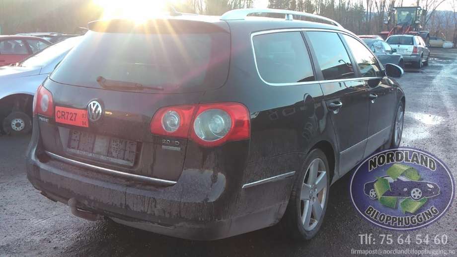VW Passat 2005-2010 (B6) (B6), Motorkode: BMP, Girkassekode: 