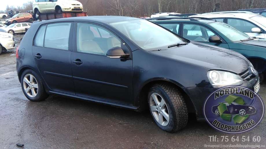 VW Golf, Plus/Cross 2005-2009 (Fase 1) , Motorkode: BGU, Girkassekode: 