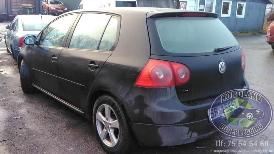 VW Golf, Plus/Cross 2005-2009 (Fase 1) , Motorkode: BGU, Girkassekode: 