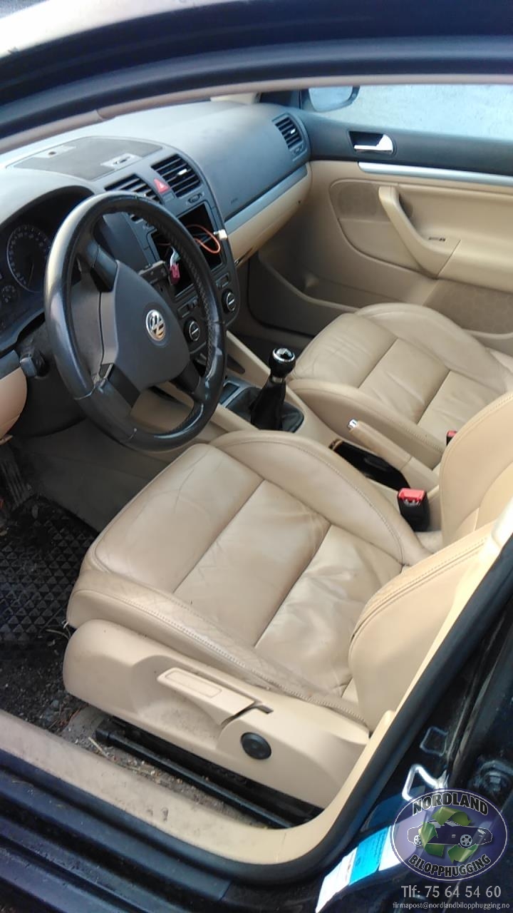 VW Golf, Plus/Cross 2005-2009 (Fase 1) , Motorkode: BGU, Girkassekode: 
