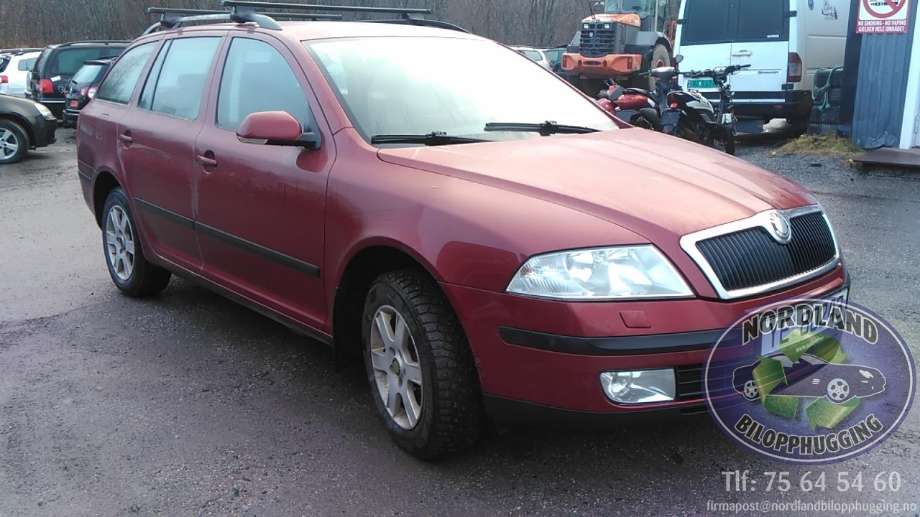 Škoda Octavia 2005-2008 (Type II, Fase 1) delebil , Motorkode: BKC, Girkassekode: 