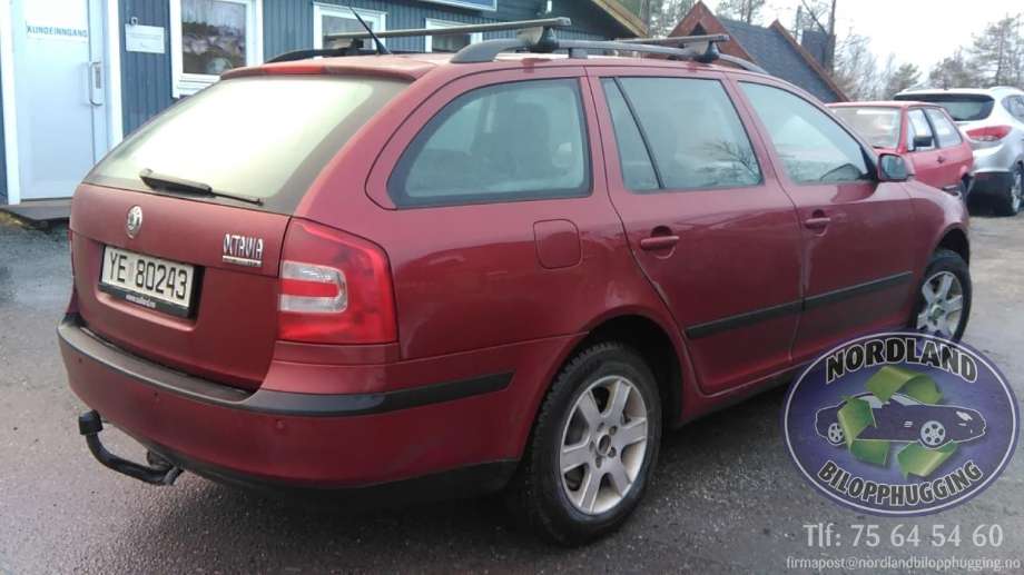 Škoda Octavia 2005-2008 (Type II, Fase 1) delebil , Motorkode: BKC, Girkassekode: 