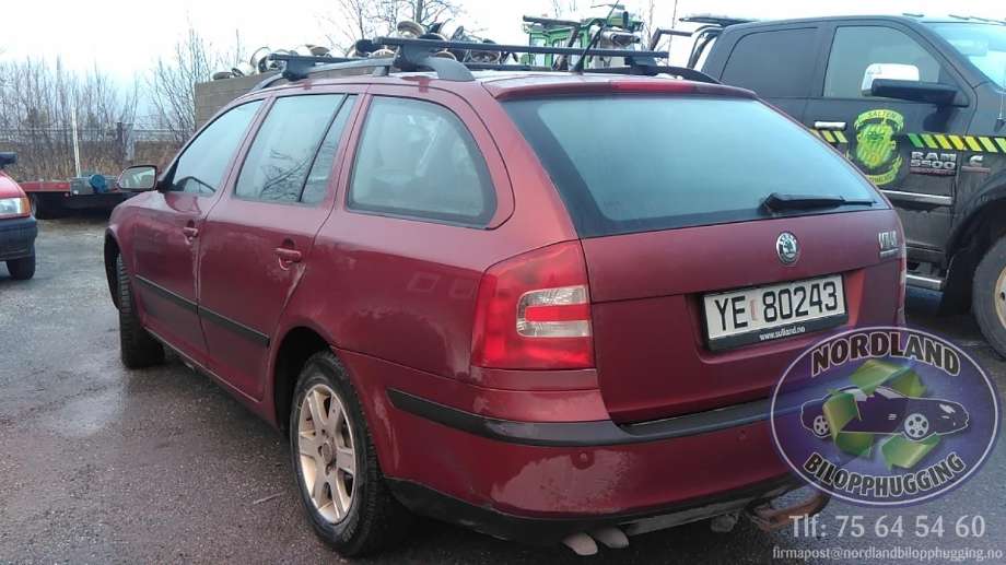Škoda Octavia 2005-2008 (Type II, Fase 1) delebil , Motorkode: BKC, Girkassekode: 