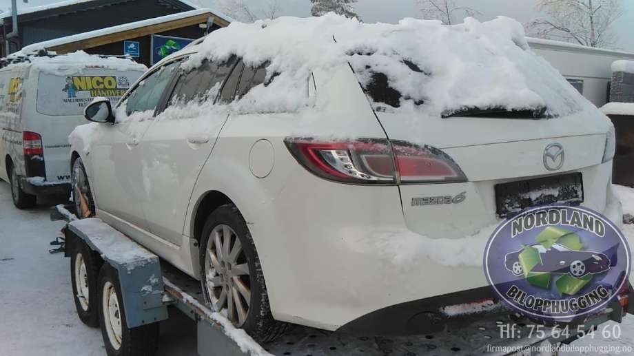 Mazda 6 2010-2013 (Type II, Fase 2) , Motorkode: R2, Girkassekode: 