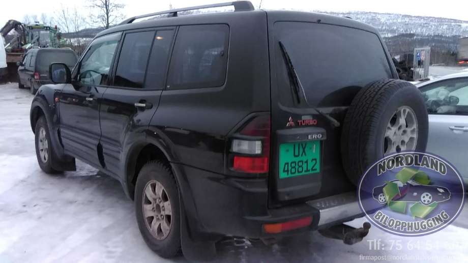 Mitsubishi Pajero 2000-2006 (Type III) delebil , Motorkode: 4D56, Girkassekode: 