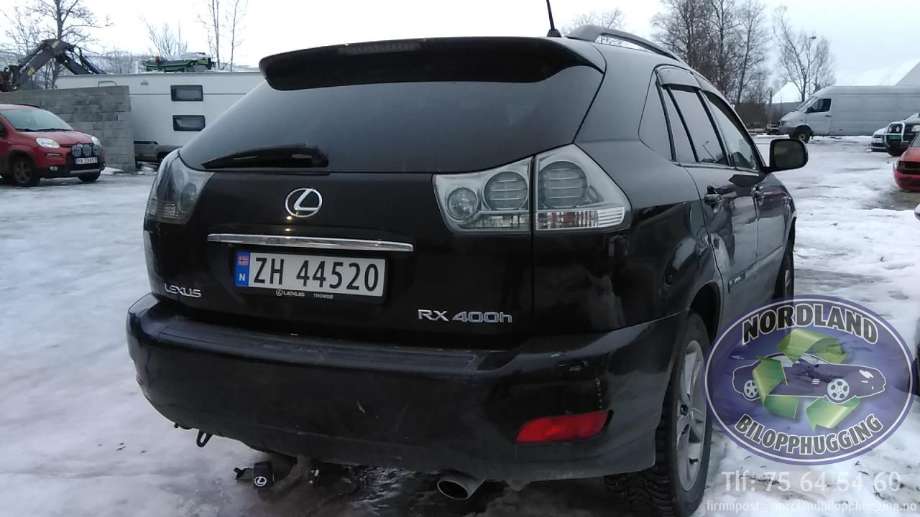 Lexus RX 2003-2009 (Type II) (XU30) (XU30), Motorkode: 3MZ-FE, Girkassekode: 