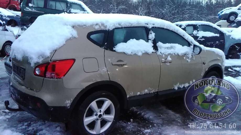Nissan Qashqai 2007-2010 (Type I, Fase 1) , Motorkode: MR20, Girkassekode: 