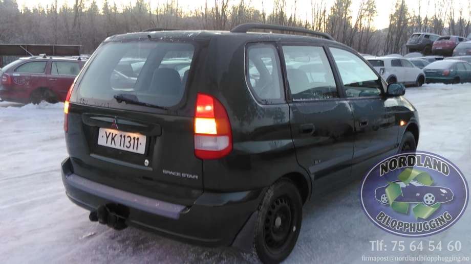 Mitsubishi Space Star 1999-2005 (Type I) , Motorkode: 4G13, Girkassekode: 