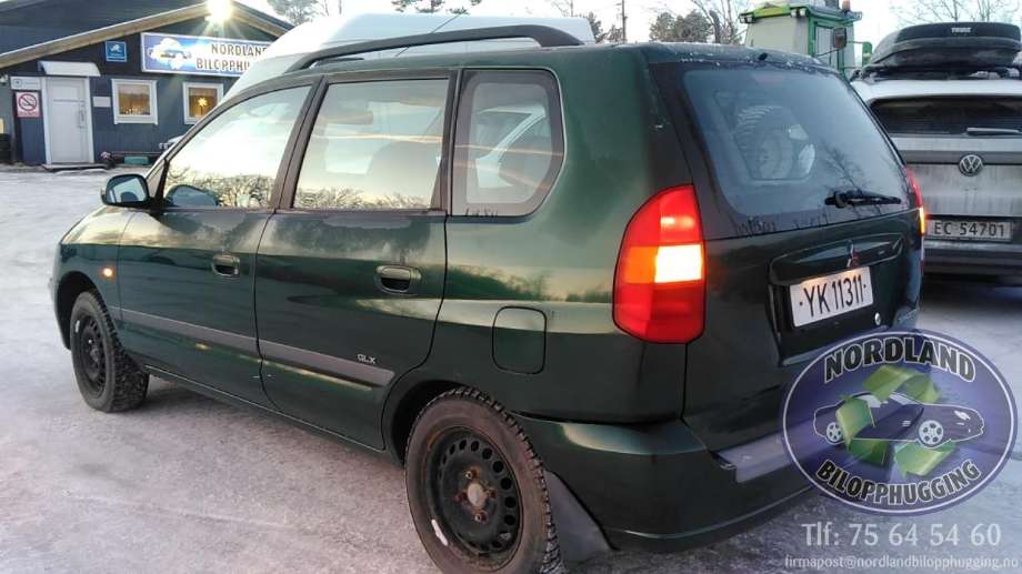 Mitsubishi Space Star 1999-2005 (Type I) , Motorkode: 4G13, Girkassekode: 