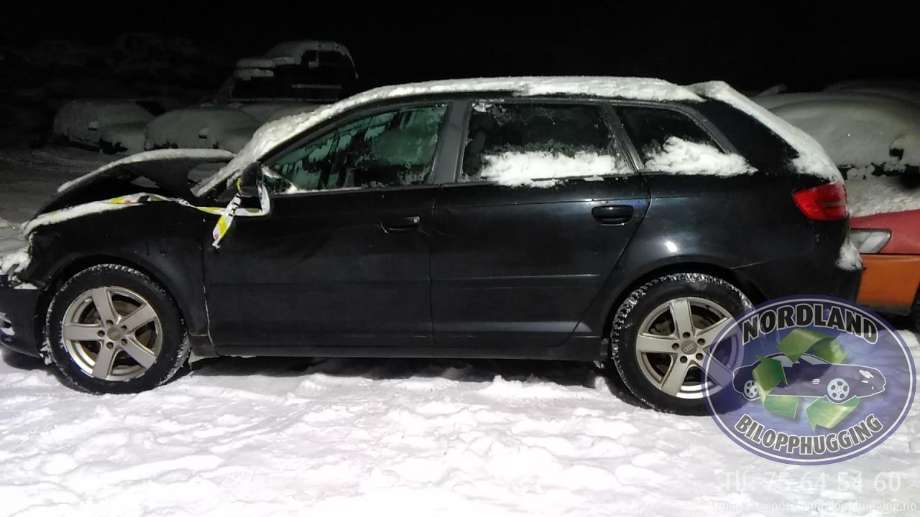 Audi A3 2009-2012 (Type II, Fase 2) delebil , Motorkode: CAY, Girkassekode: 