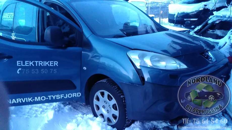 Peugeot Partner 2008-2015 (Type II, Fase 1) delebil , Motorkode: 9HT, Girkassekode: 