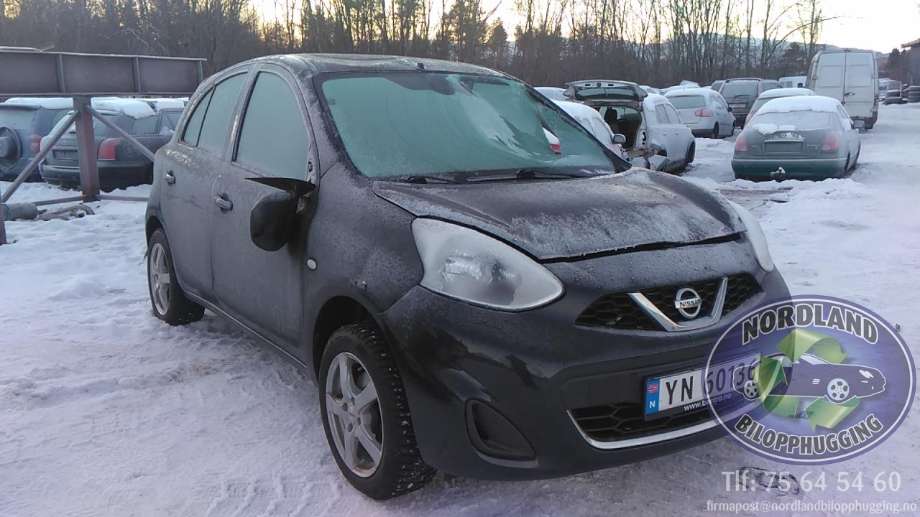 Nissan Micra 2011-2017 (K13) (K13), Motorkode: HR12, Girkassekode: 