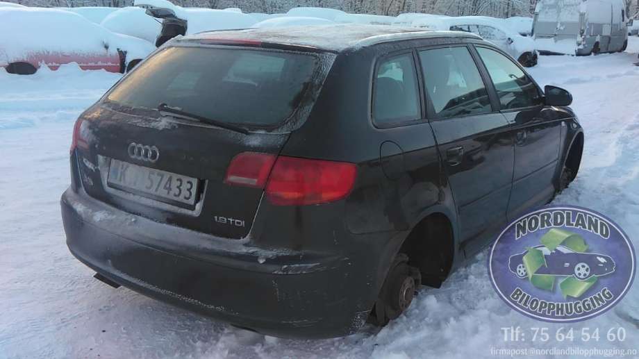 Audi A3 2003-2008 (Type II, Fase 1) delebil , Motorkode: BLS, Girkassekode: 