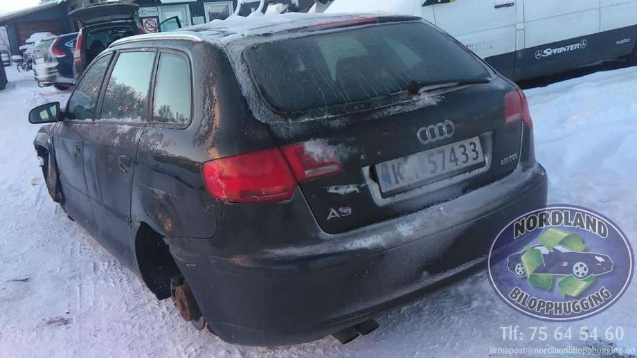 Audi A3 2003-2008 (Type II, Fase 1) delebil , Motorkode: BLS, Girkassekode: 