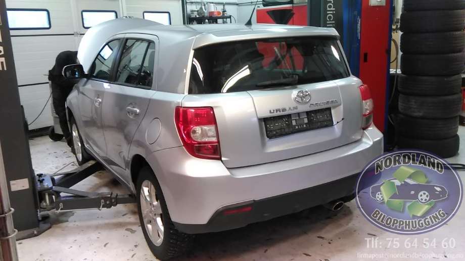 Toyota Urban Cruiser 2009-2014 delebil , Motorkode: 1NR-FE, Girkassekode: 