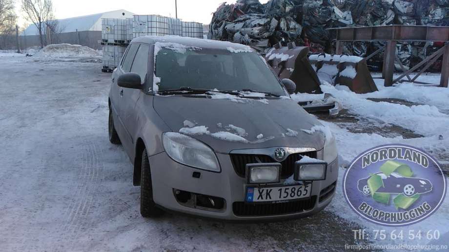 Škoda Fabia 2007-2010 (Type II, Fase 1) , Motorkode: BBM, Girkassekode: