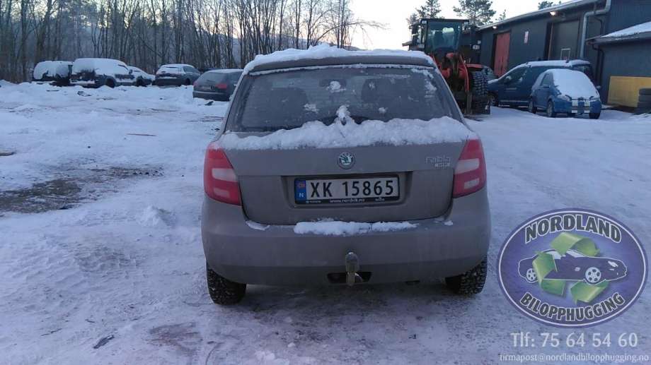Škoda Fabia 2007-2010 (Type II, Fase 1) , Motorkode: BBM, Girkassekode: