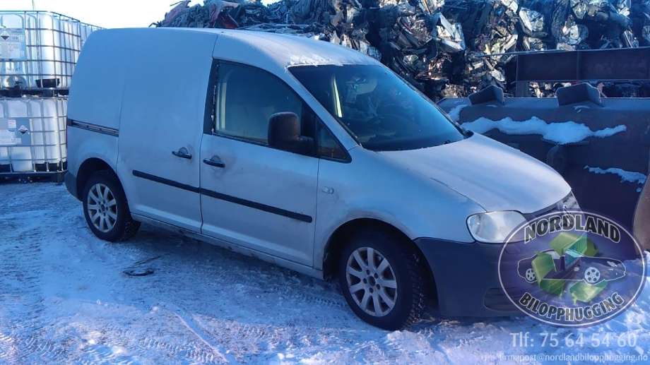 VW Caddy, 2004-2010 (Type III, Fase 1)  delebil , Motorkode: BJB