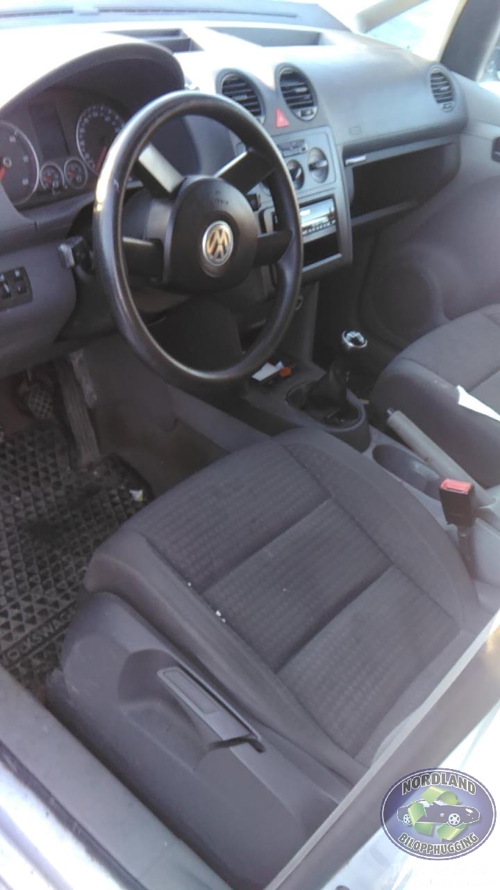 VW Caddy 2004-2010 (Type III, Fase 1) delebil , Motorkode: BJB, Girkassekode: 
