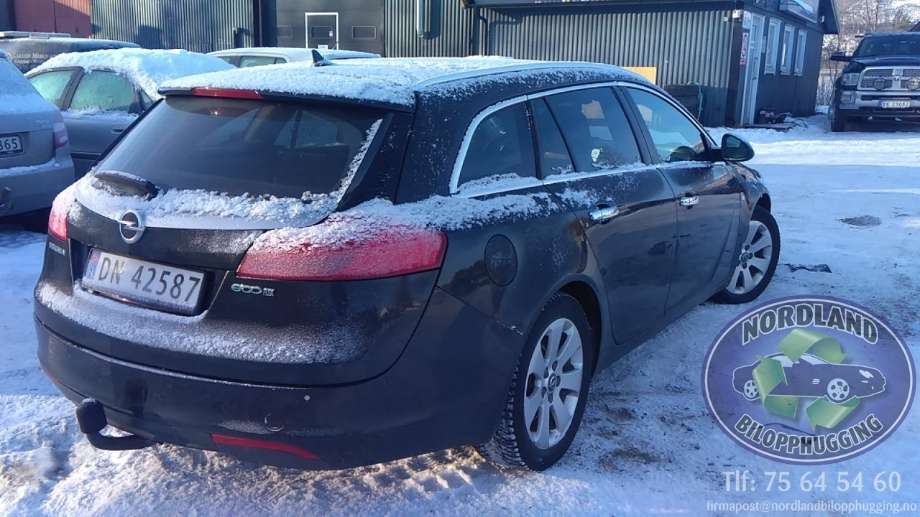 Opel Insignia A 2009-2014 , Motorkode: A20DTH, Girkassekode: 