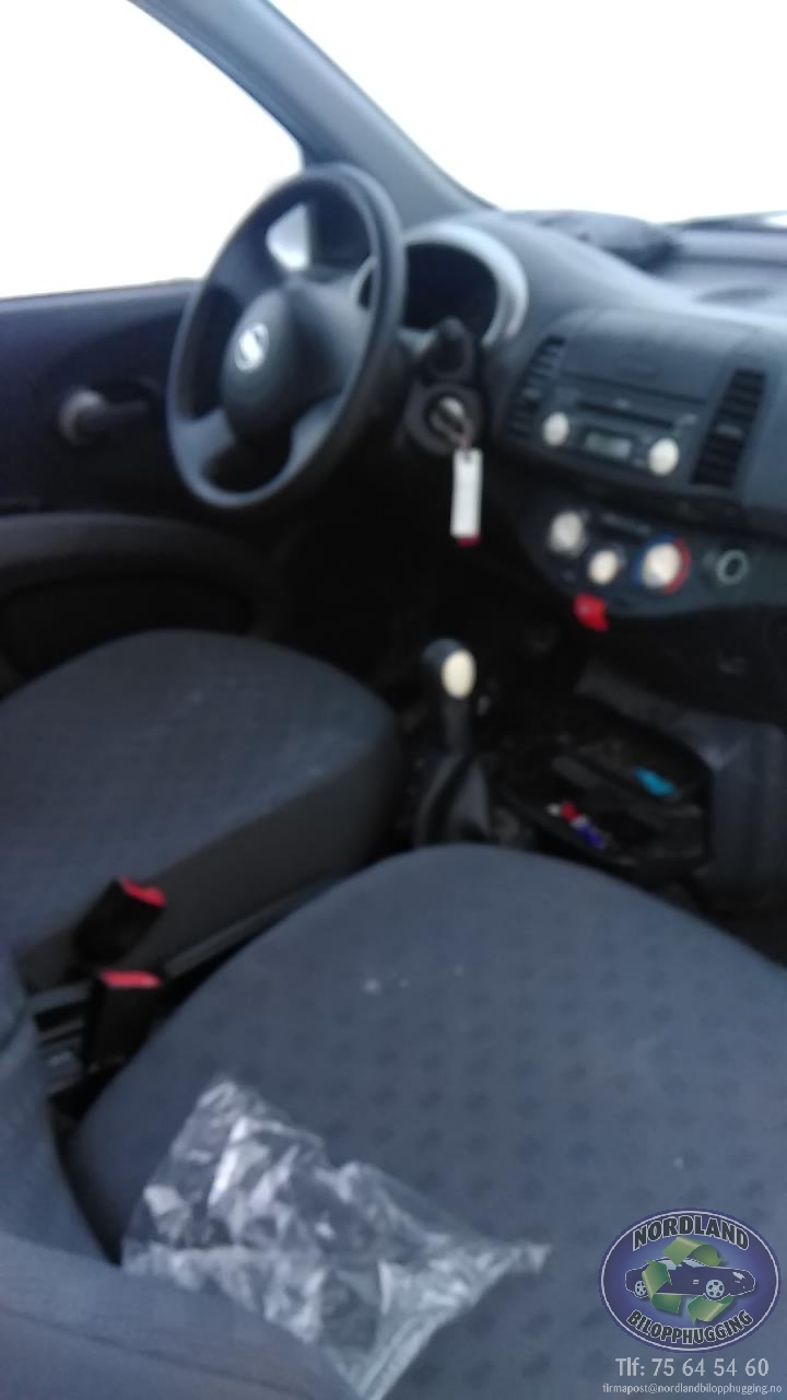 Nissan Micra 2003-2010 (K12) (K12), Motorkode: CR10, Girkassekode: 